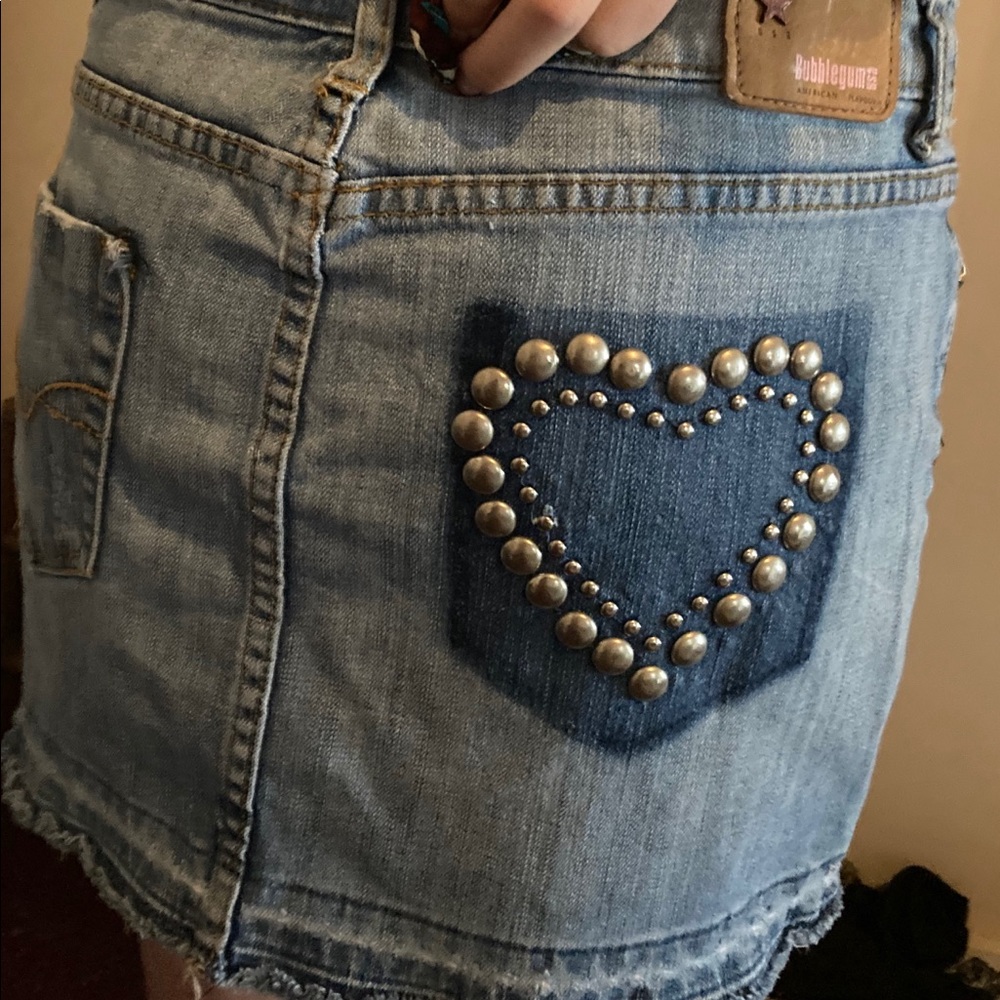 Blue jean skirt - Picture 4 of 4